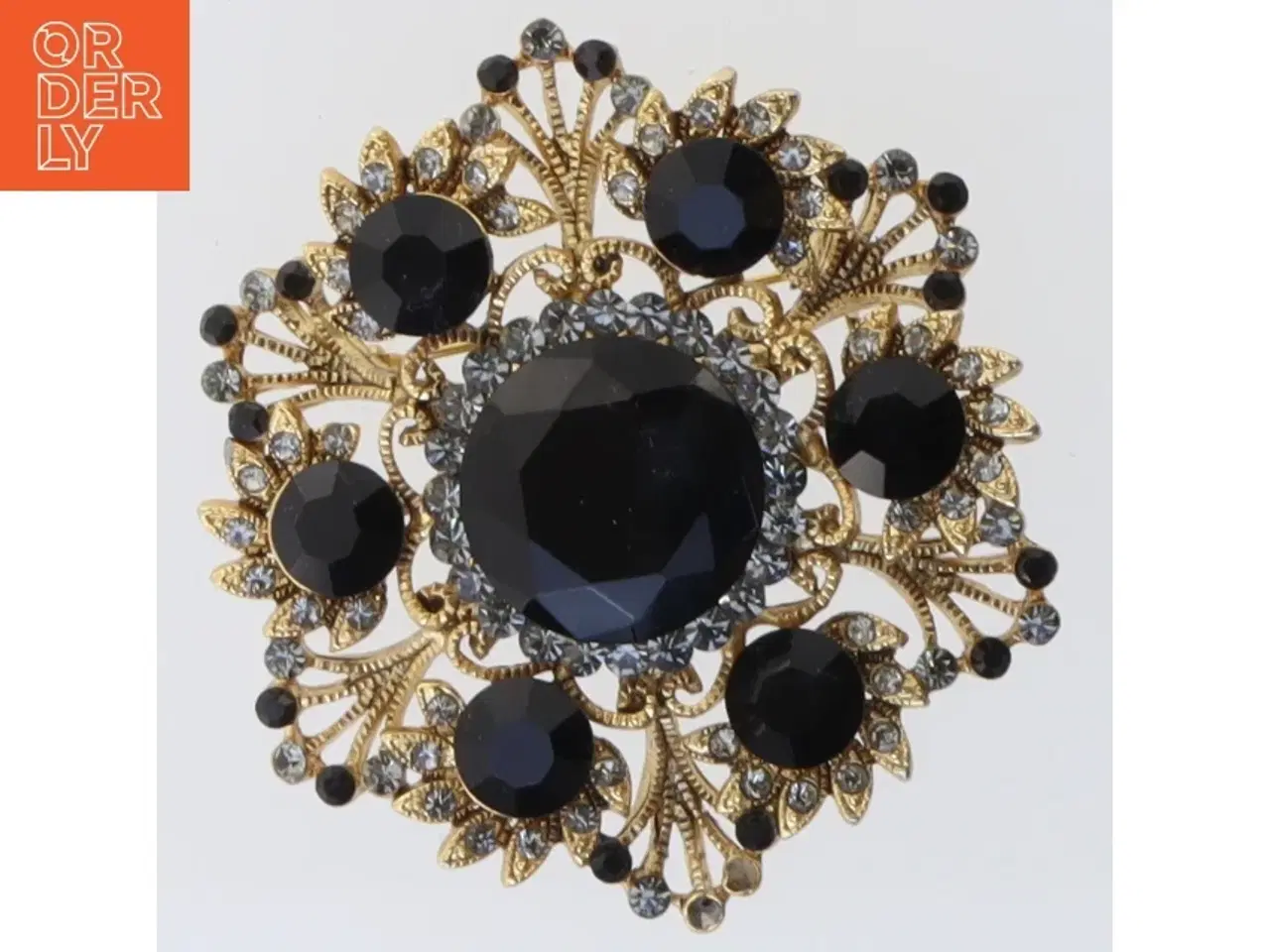 Billede 1 - Vintage broche (str. Jeg er 5,5 cm)