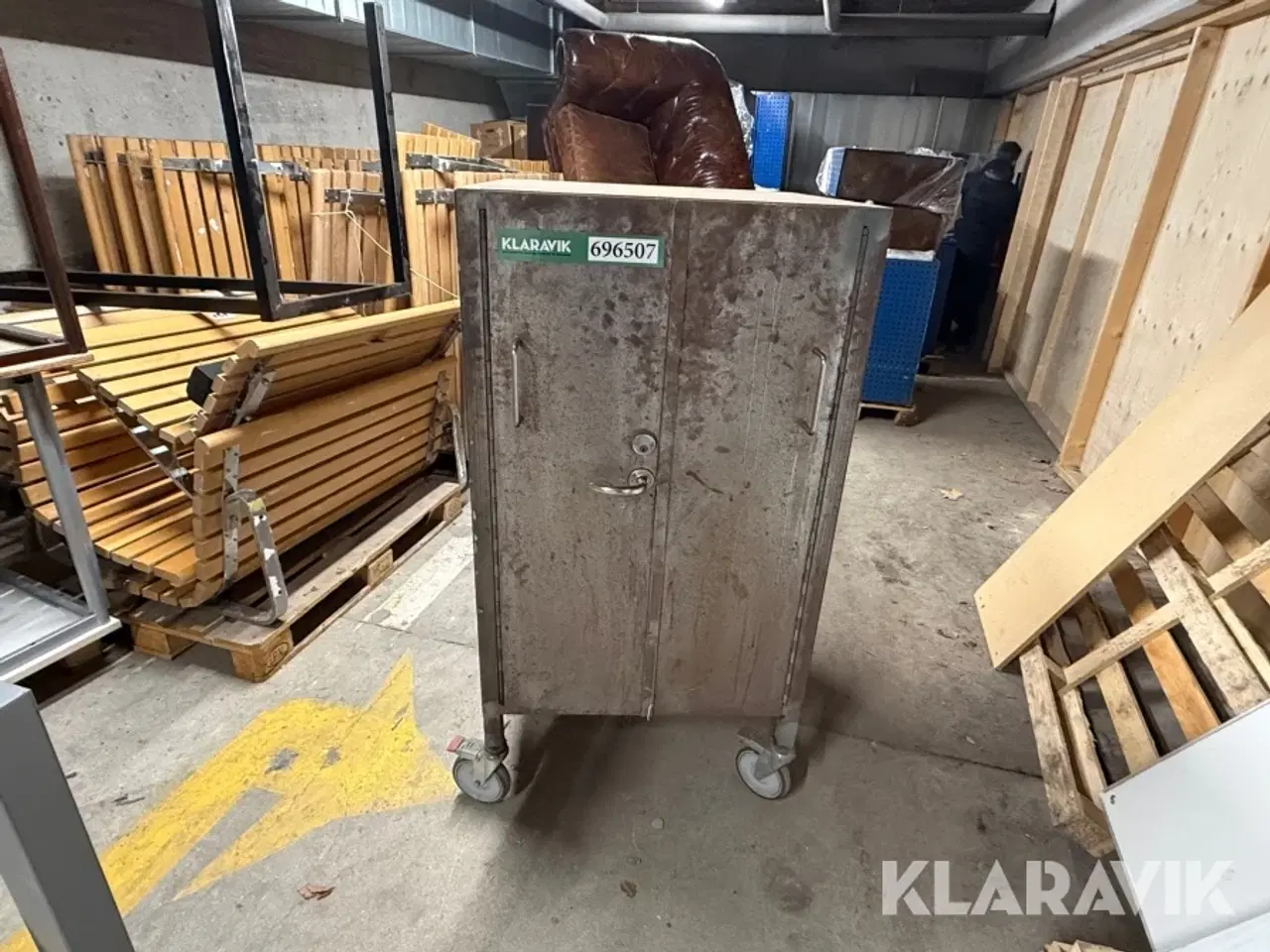 Billede 5 - Værkstedsskab på hjul