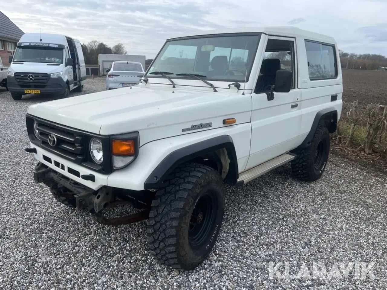 Billede 1 - Ladbil Toyota Landcruiser HZJ73 4.2 1HZ