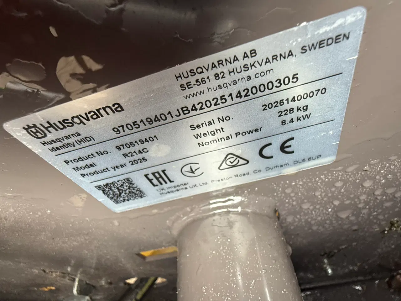 Billede 5 - Husqvarna R214C Demo