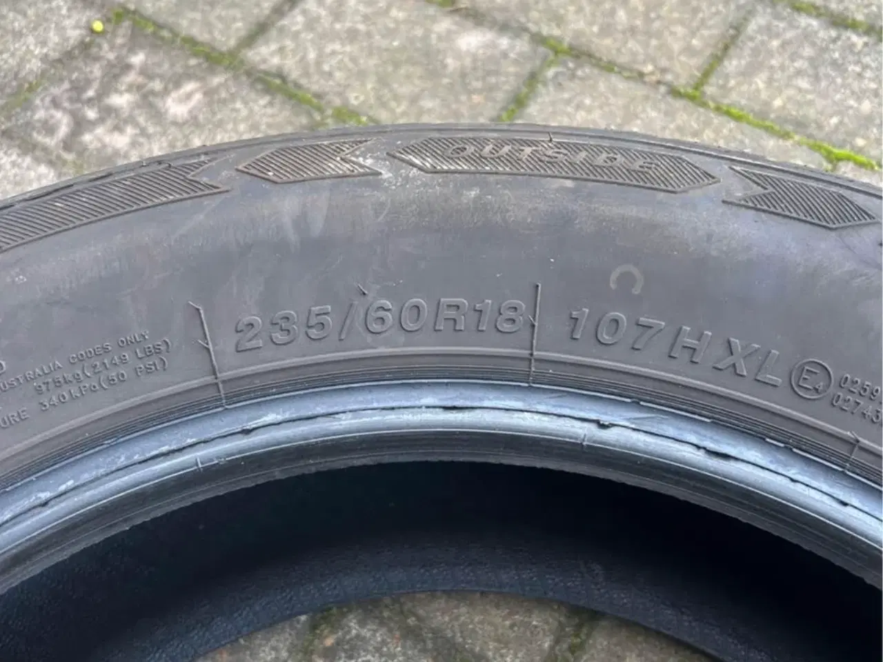 Billede 4 - Vinterdæk 235/60R18 sælges