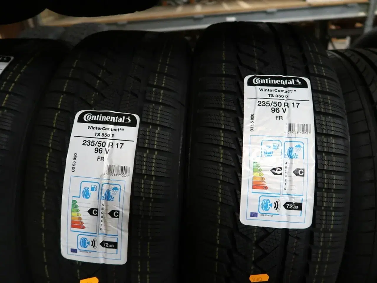 Billede 2 - 4 stk. dæk CONTINENTAL 235/50R17 96V