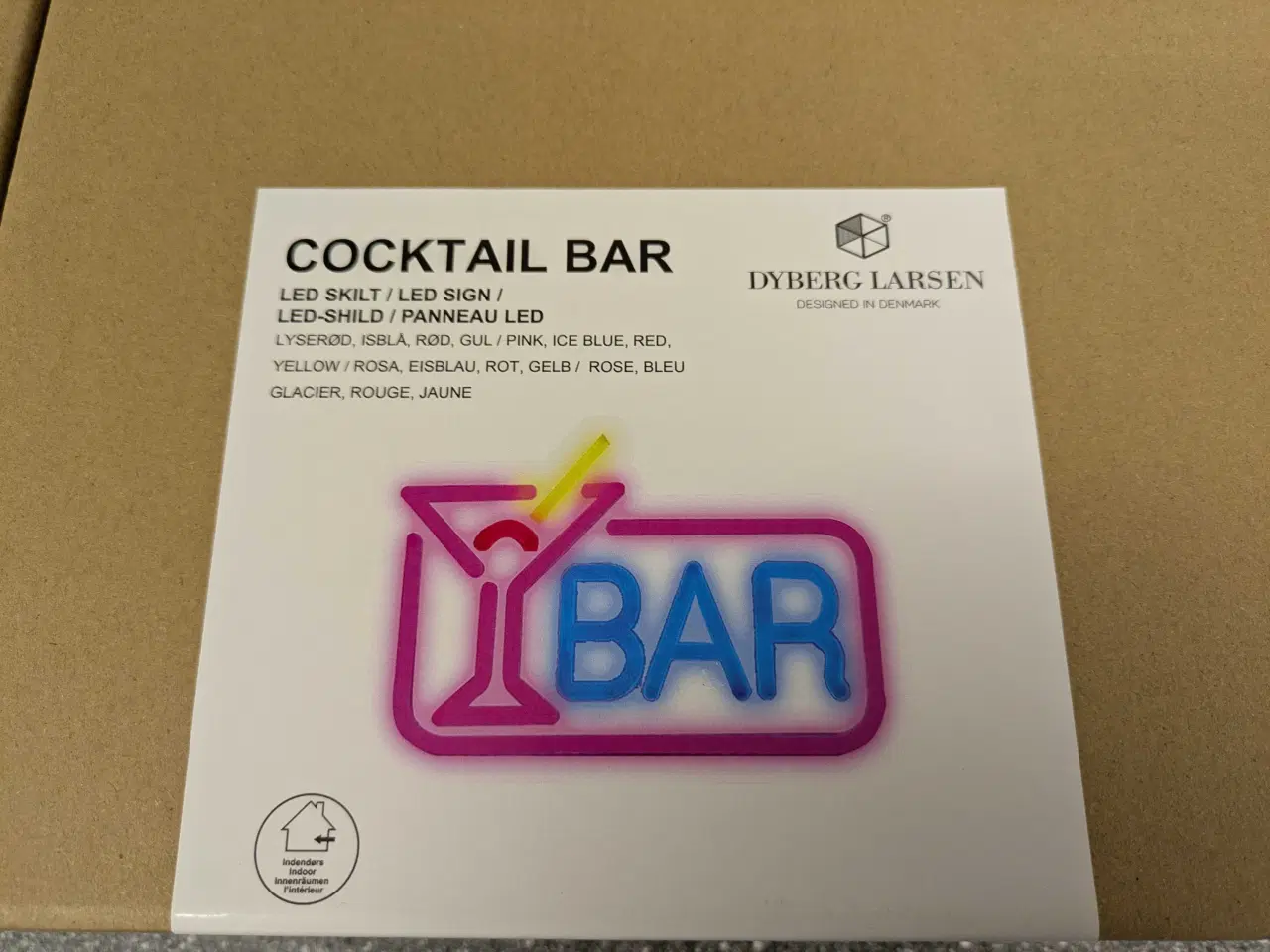 Billede 4 - Helt nyt LED-skilt "Cocktail Bar"