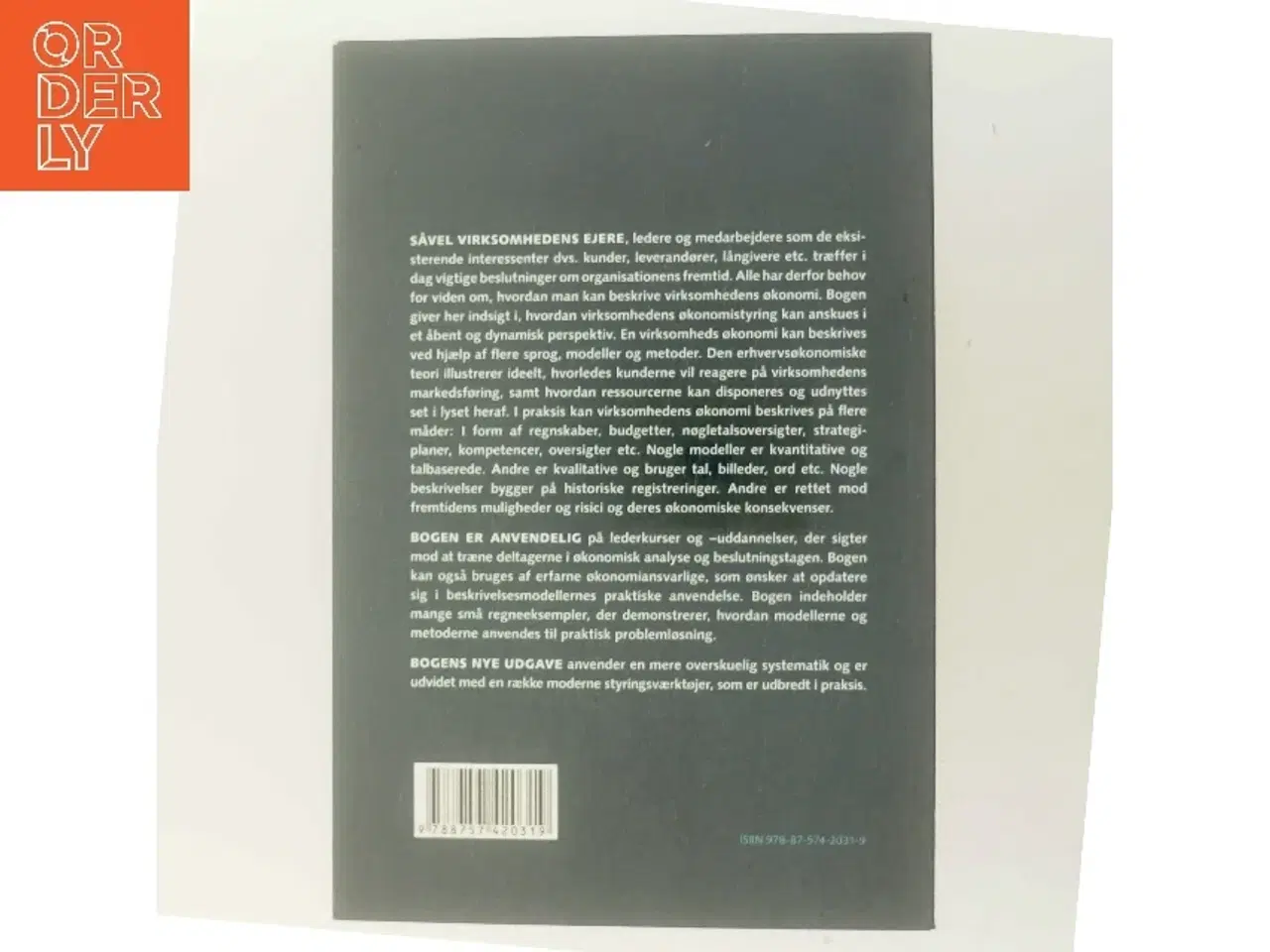 Billede 3 - Økonomisk virksomhedsbeskrivelse af Preben Melander (Bog)