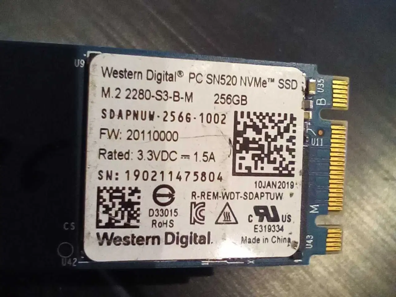Billede 1 - SSD harddiske 256 - 512 GB lager