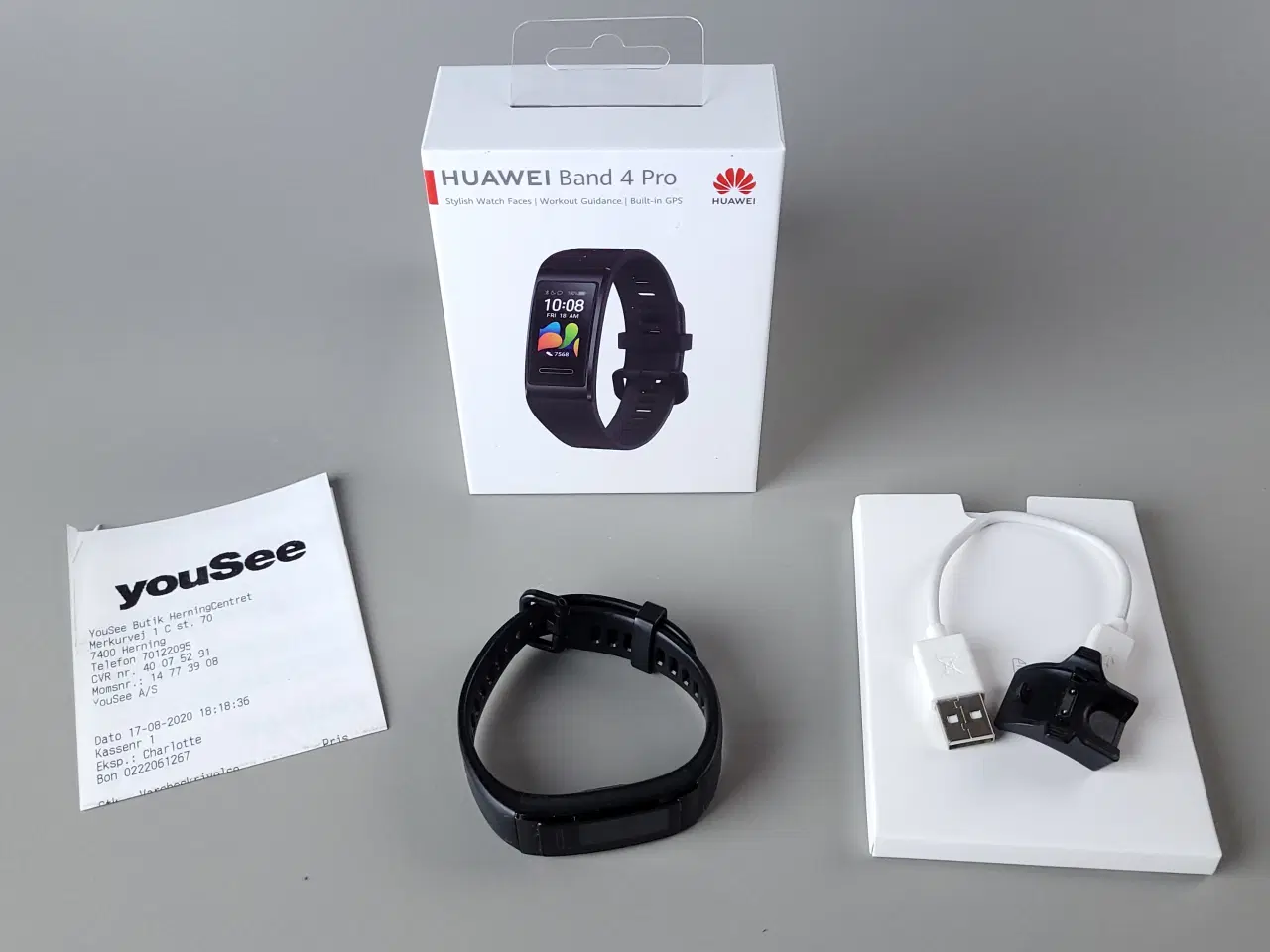 Billede 3 - ⭐️- Huawei Band 4 Pro – aktivitetsur m. GPS
