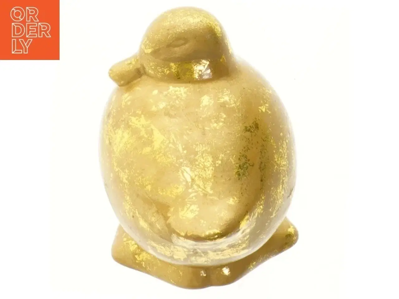 Billede 2 - Guld fuglefigur (str. 14 cm)
