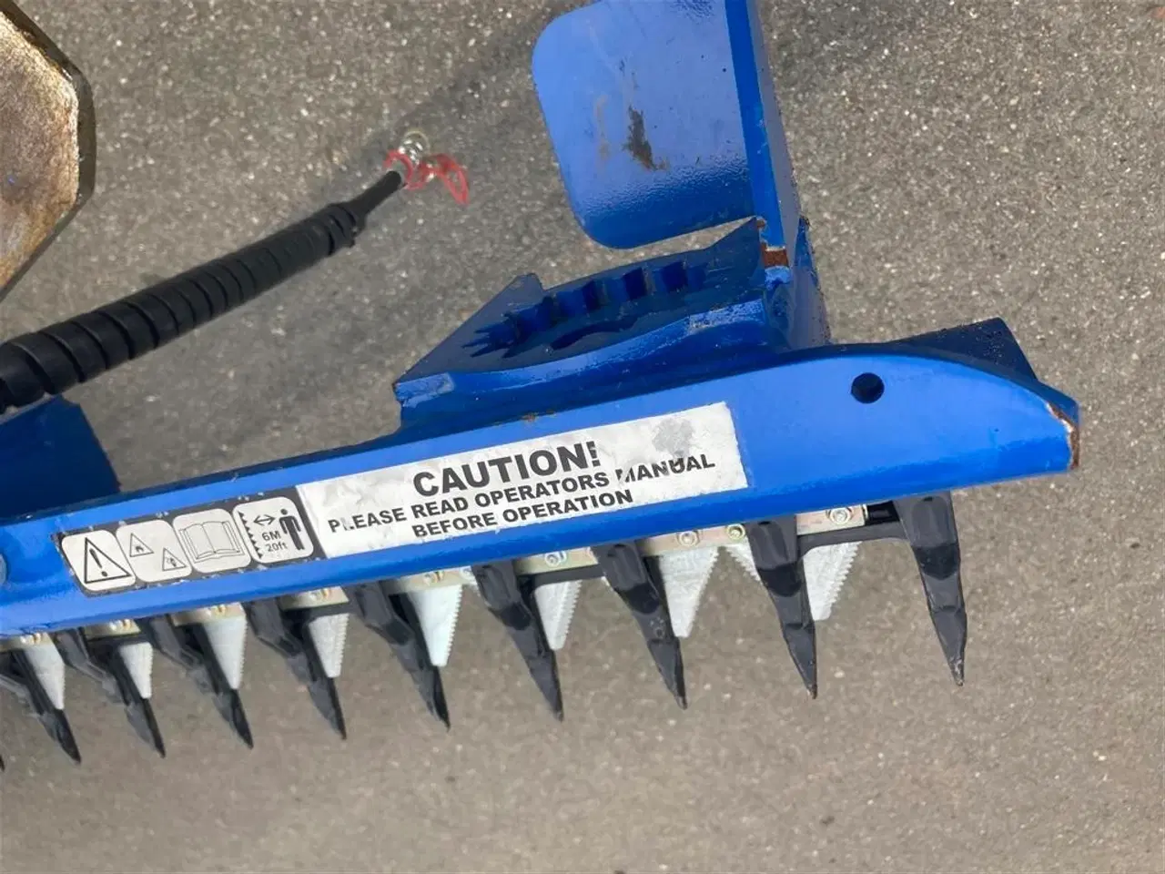 Billede 14 - Auger Torque T 150 Monteret med ophæng der passer på Hydrema skift