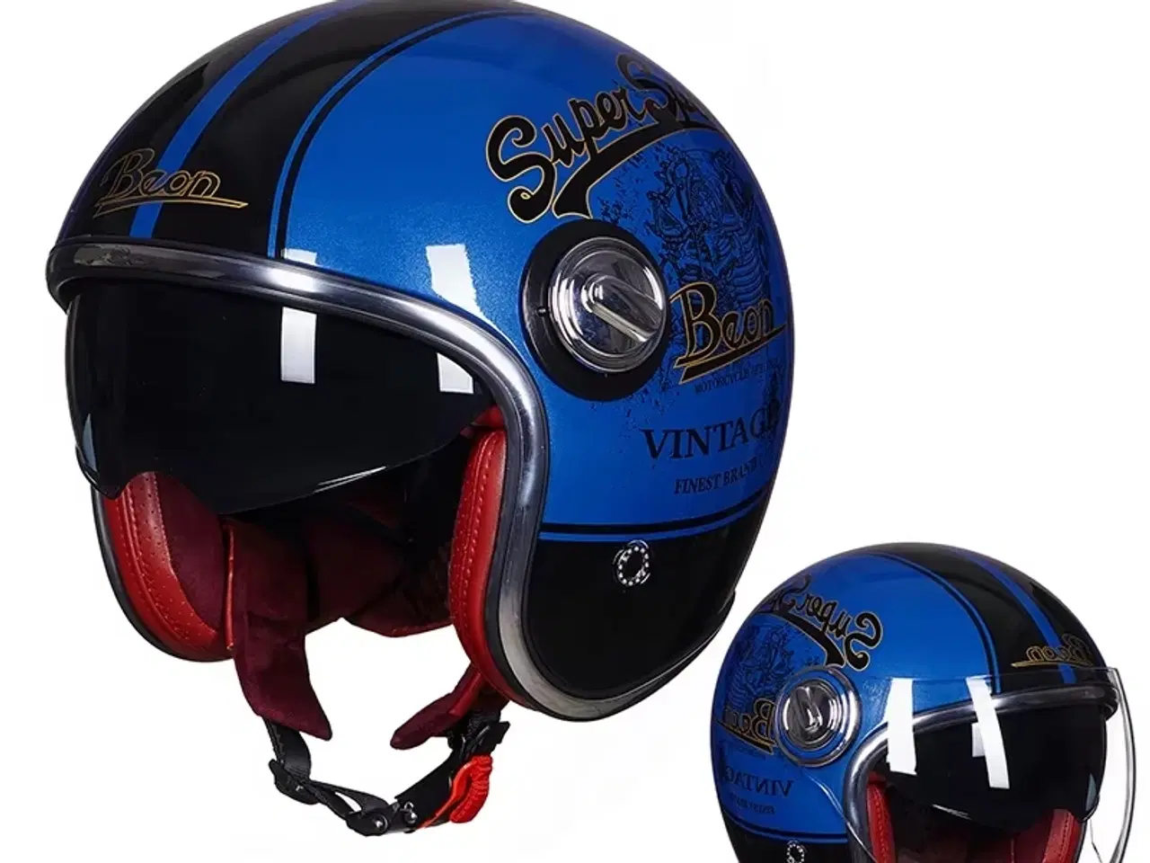 Billede 1 - Styrthjelm - MC / Scooter hjelm