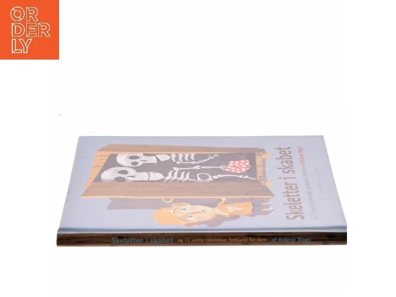 Billede 2 - Skeletter i skabet og 73 andre talemåder forklaret for børn af Hélène Wagn (Bog)