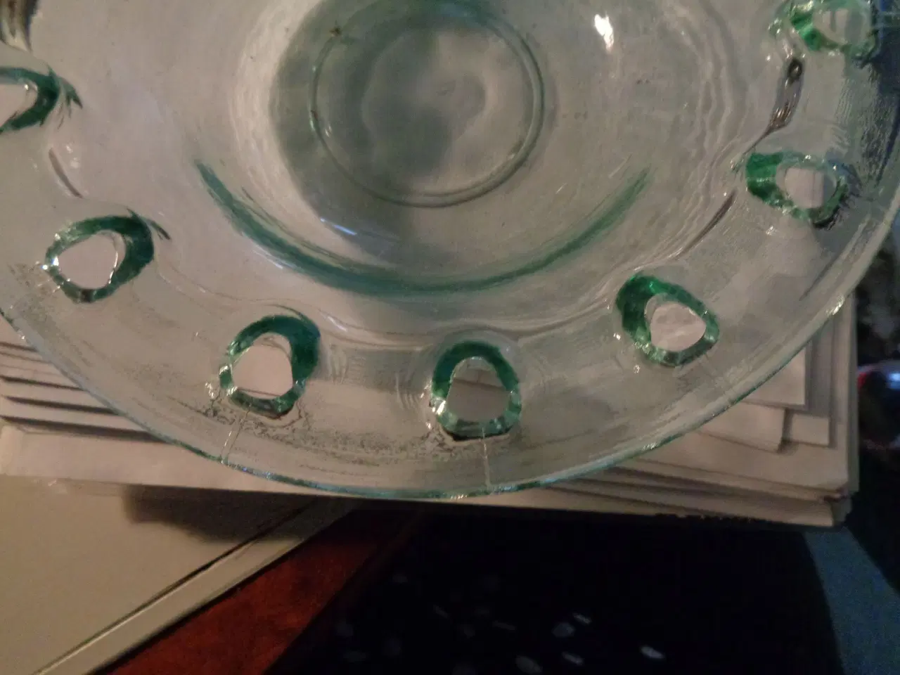 Billede 5 - Mundblæst glas skål
