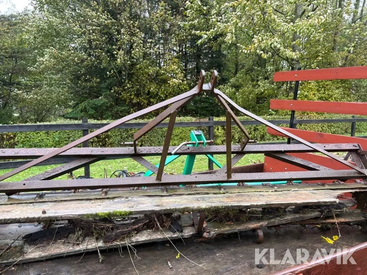 Billede 12 - Vogn, såmaskine og harve 736304