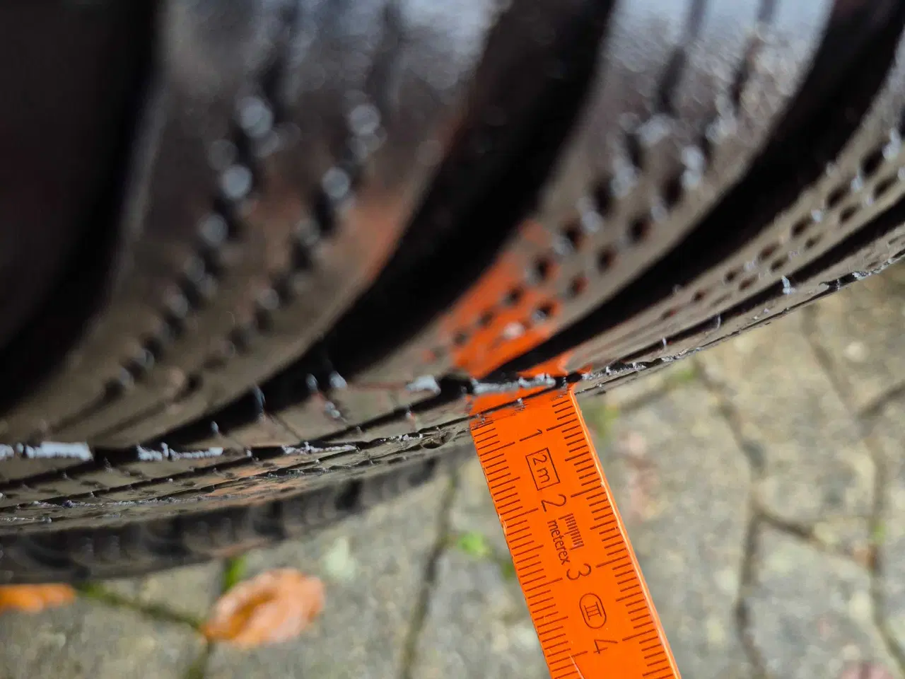 Billede 4 - Originale Peugeot alufælge m. 2 nye vinterdæk