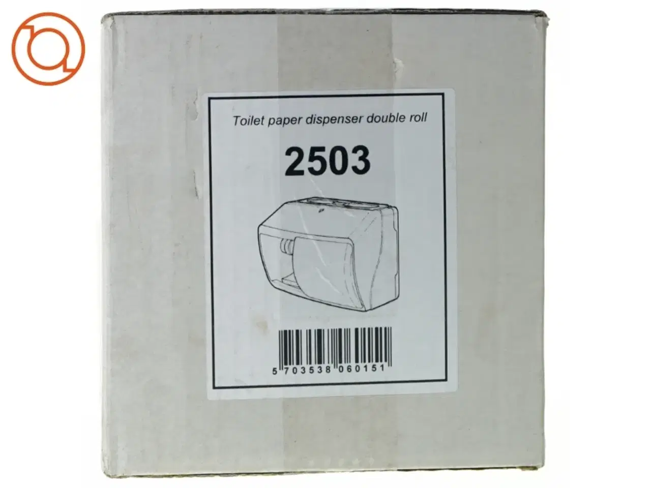 Billede 1 - Toilet paper dispenser double roll 25 0 3 fra Abena (str. 25 x 15)