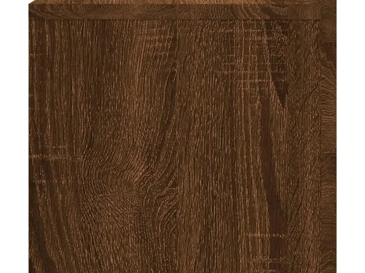 Billede 6 - Væghængt tv-bord 100x30x30 cm konstrueret træ brun egetræsfarve