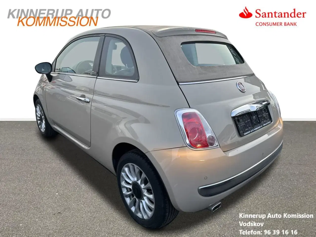 Billede 4 - Fiat 500C 1,2 Popstar 69HK Cabr.