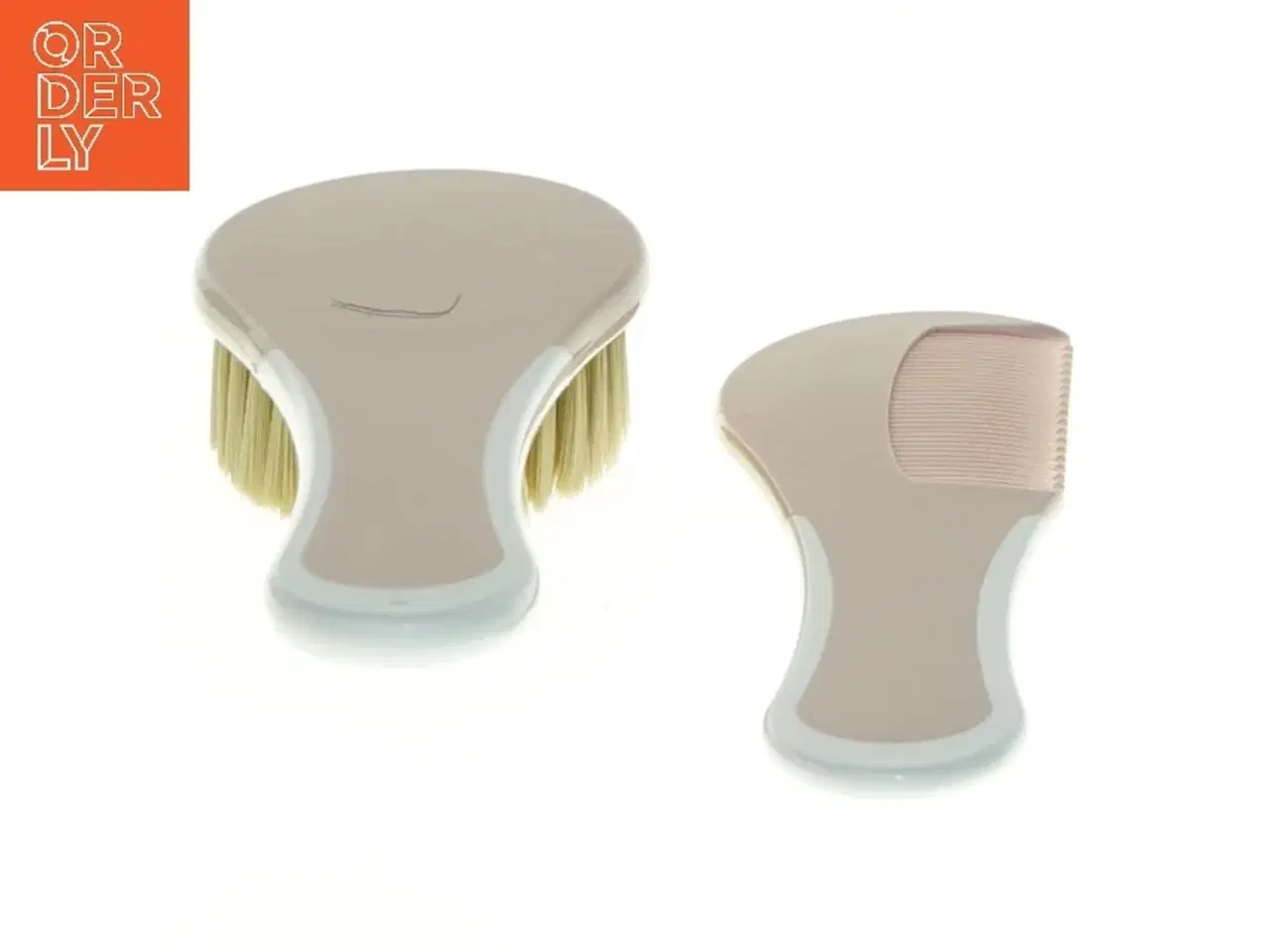 Billede 4 - Massagebørste og kam sæt fra Bebejou (str. 17 x 5 cm)