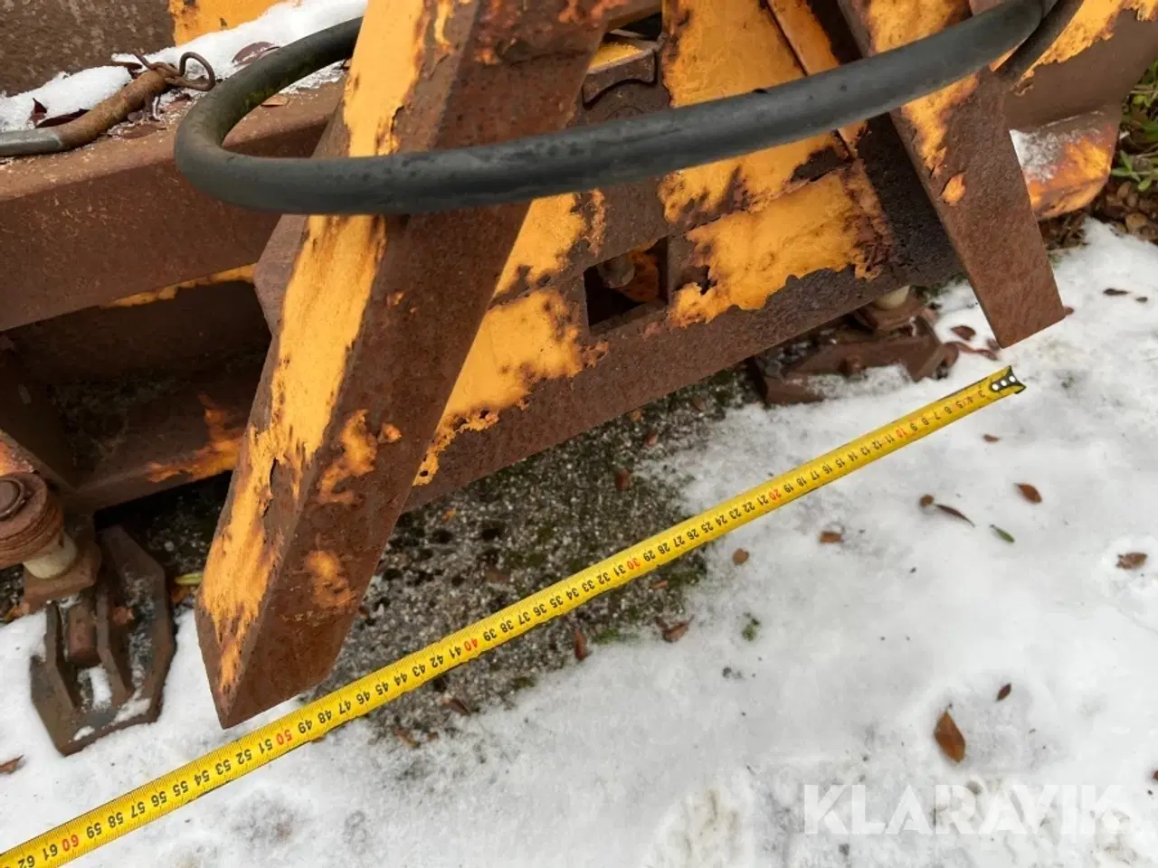 Billede 8 - Sneplov Partner Dnaline 170cm Hydraulisk