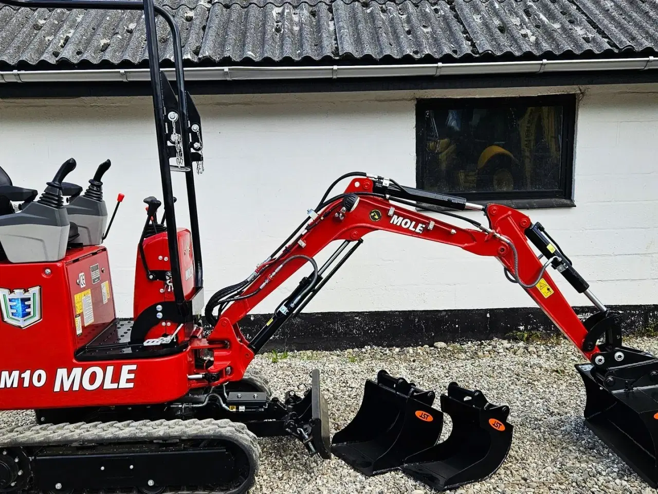 Billede 1 - MOLE M10 / Yanmar motor / fabriksny med skovle