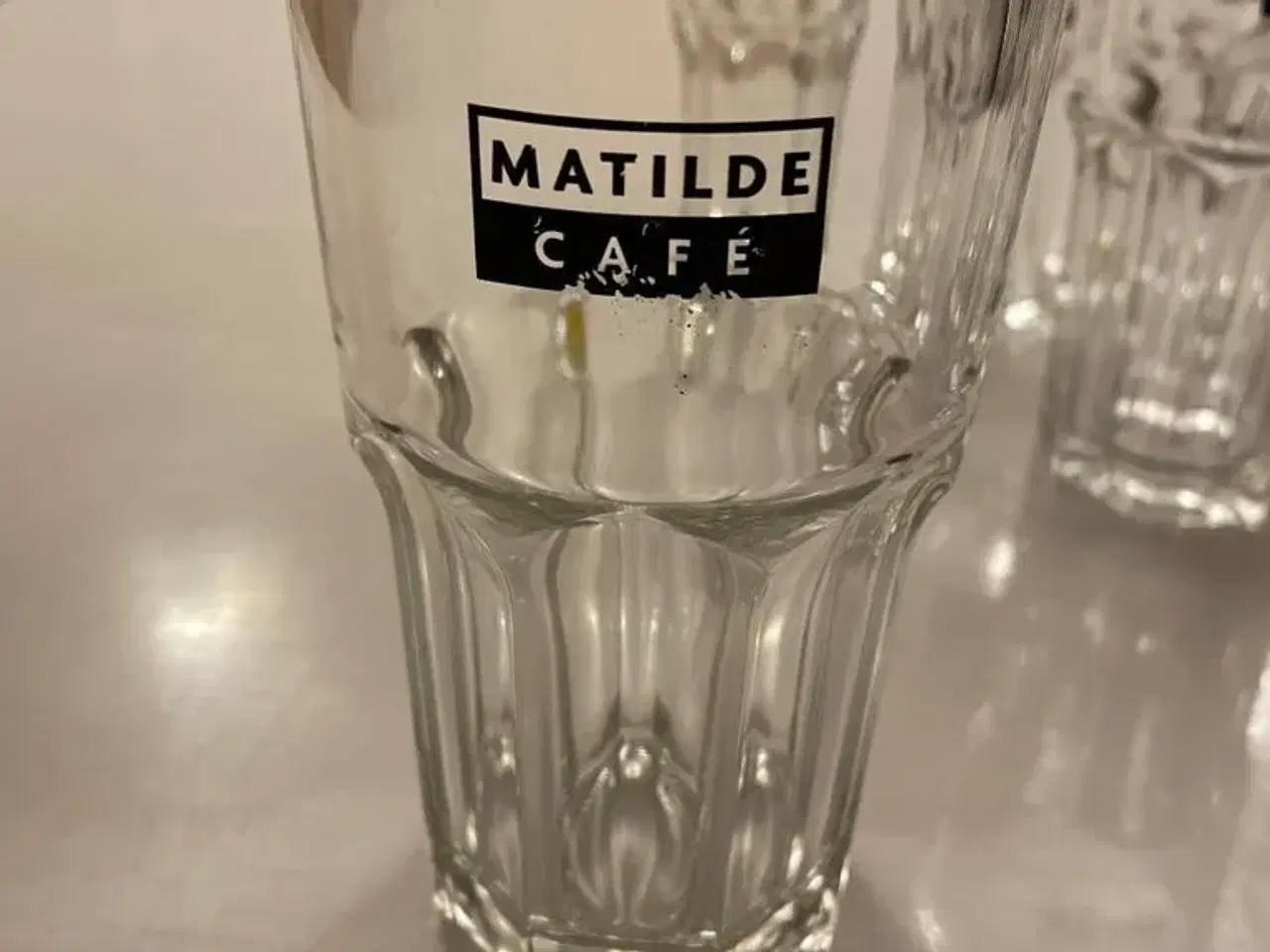 Billede 2 - Matilde Café glas. 6 stk.