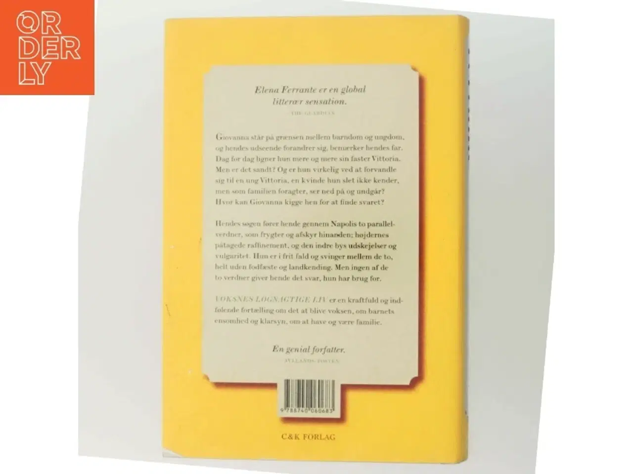 Billede 3 - Voksnes løgnagtige liv af Elena Ferrante (Bog)
