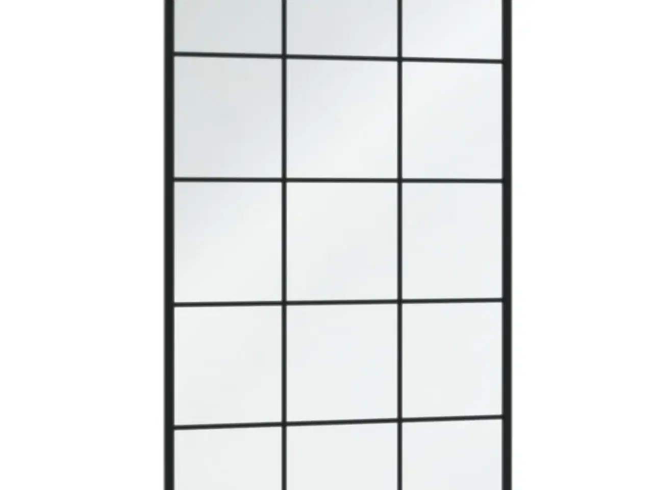 Billede 3 - Vægspejl 100x60 cm metal sort