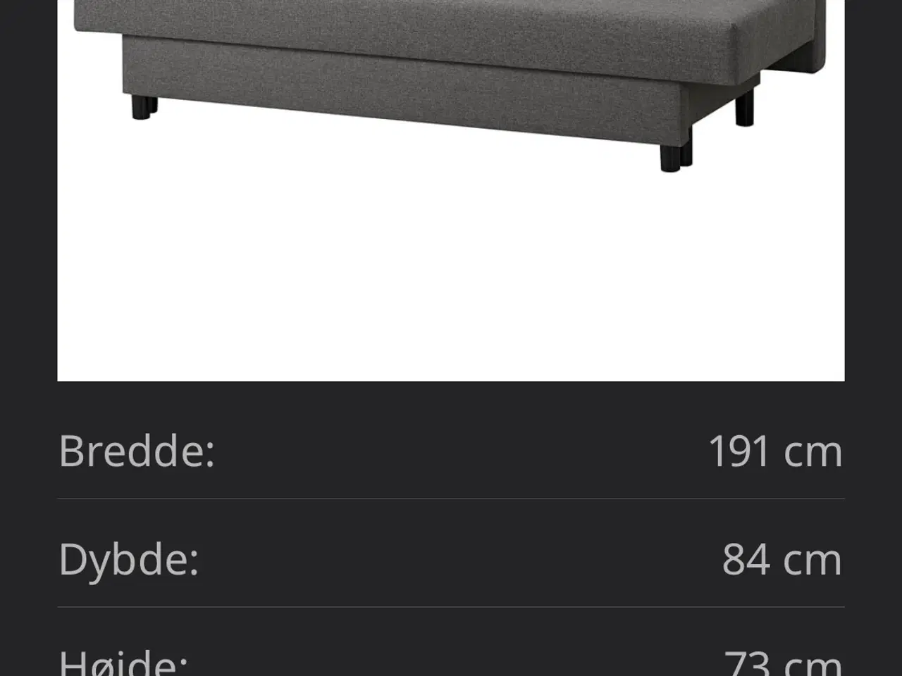 Billede 4 - Sovesofa sælges