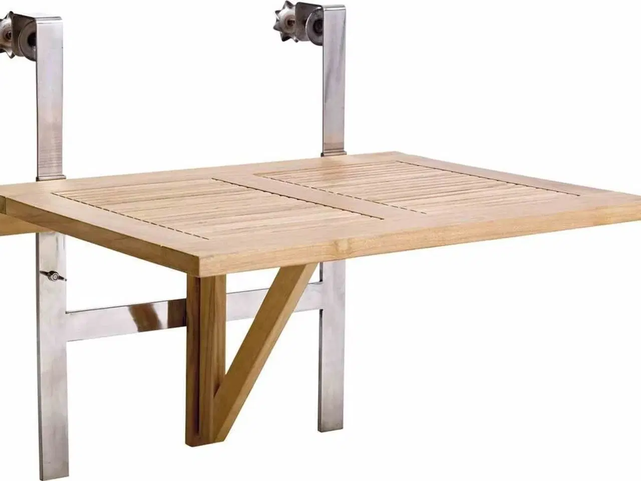 Billede 1 - Cinas altanbord, teak, 65 x 51 cm