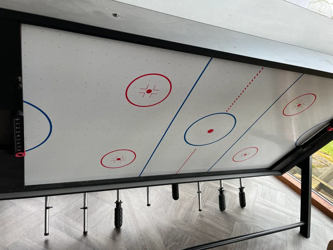 Billede 1 - Airhockey, bordfodbold, billardbord 3 i 1.