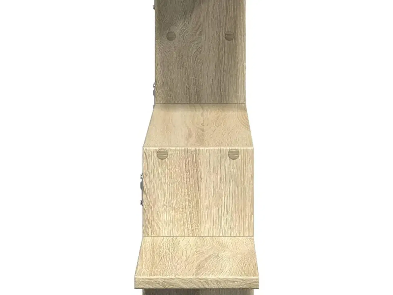 Billede 5 - Væghylde 104x15x49 cm konstrueret træ sonoma-eg