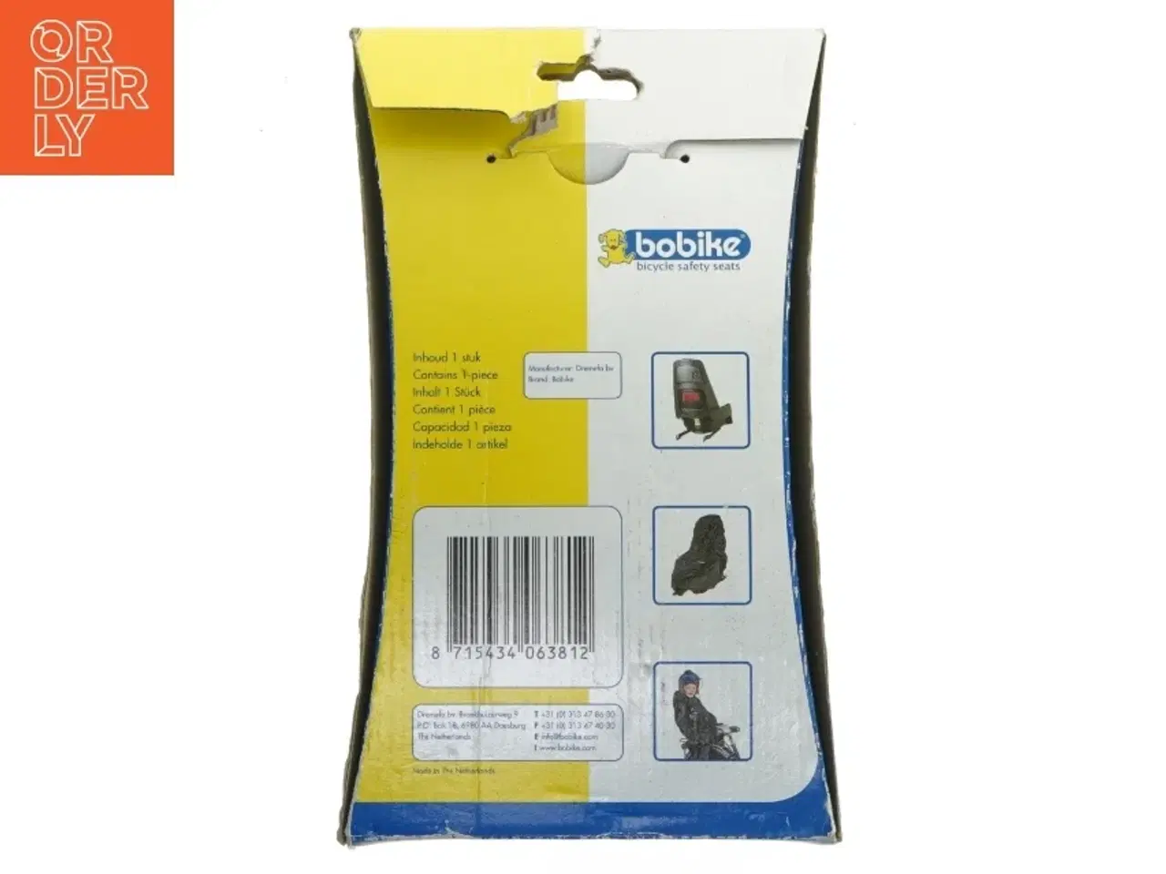 Billede 4 - Bobike poncho til cykelsæde fra Bobike
