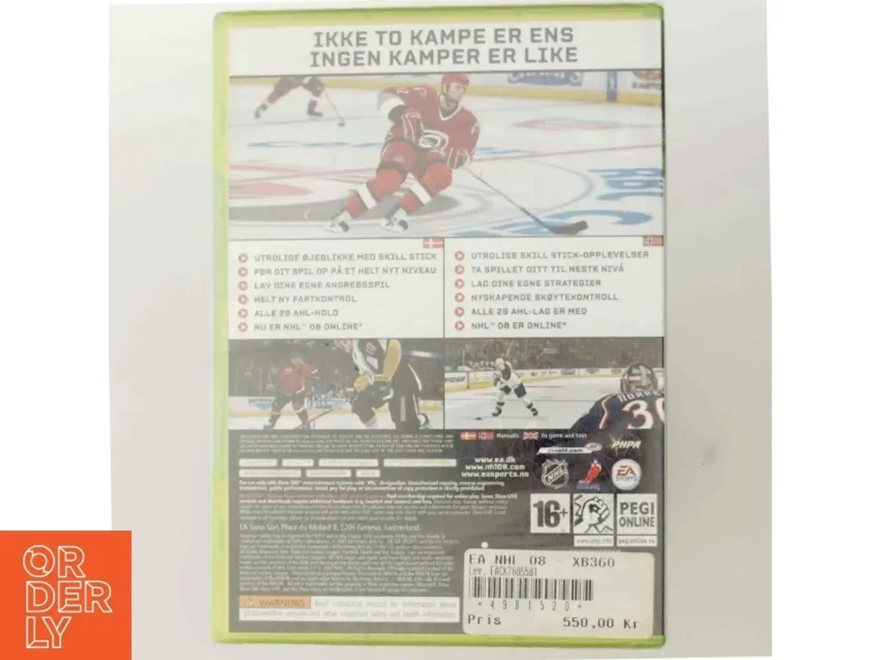 Billede 2 - NHL 08 Xbox 360 spil fra EA Sports