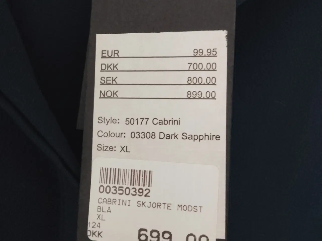 Billede 3 - Modström skjortekjole NY