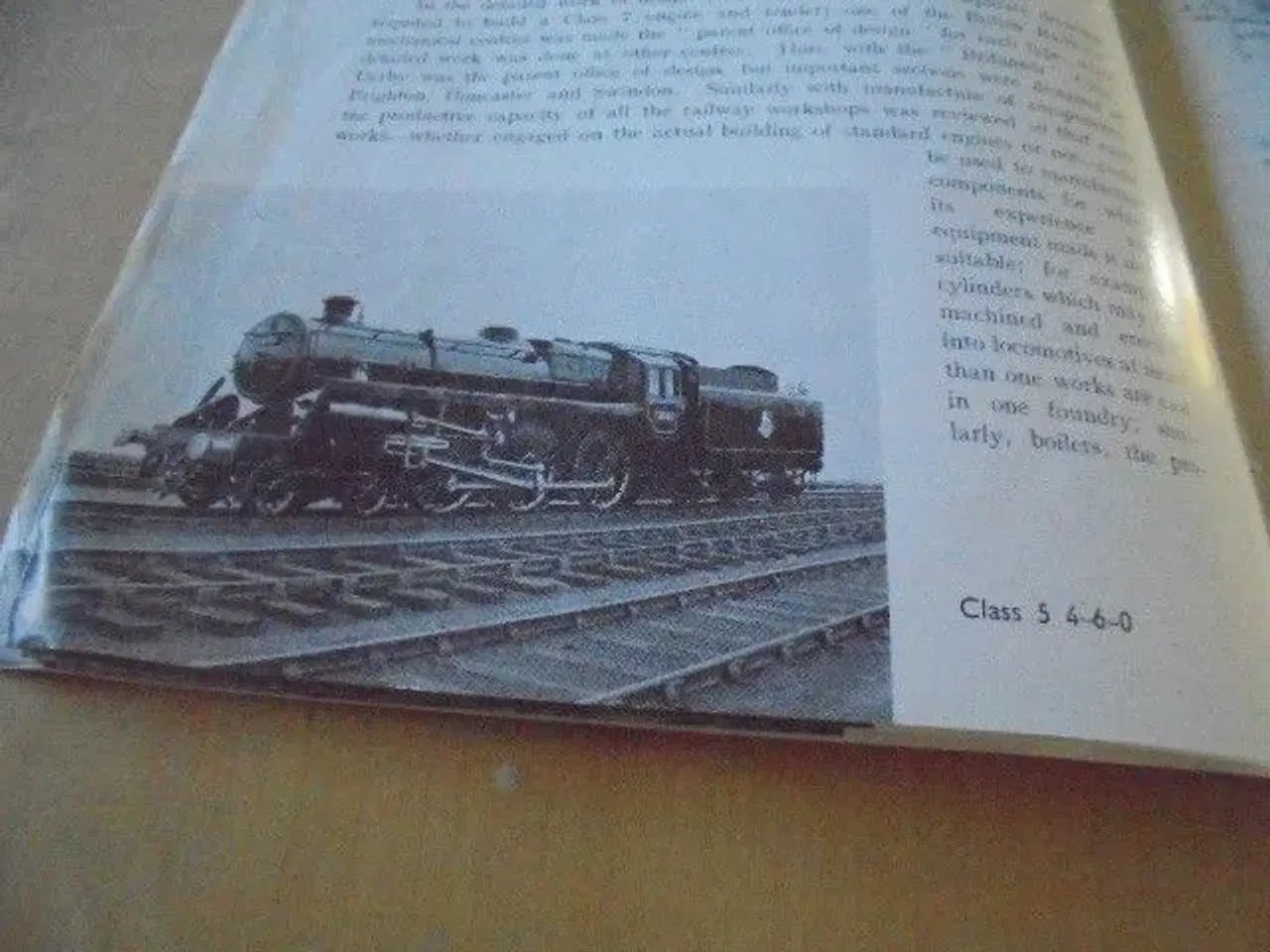 Billede 2 - British Standard Locomotives - Gammelt hæfte med..