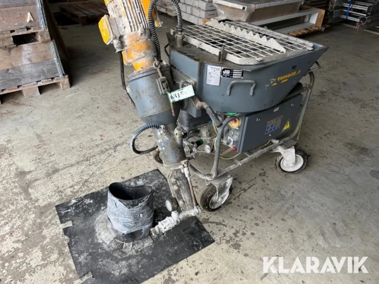 Billede 1 - Mørtelpumpe Putzmeister MP 25