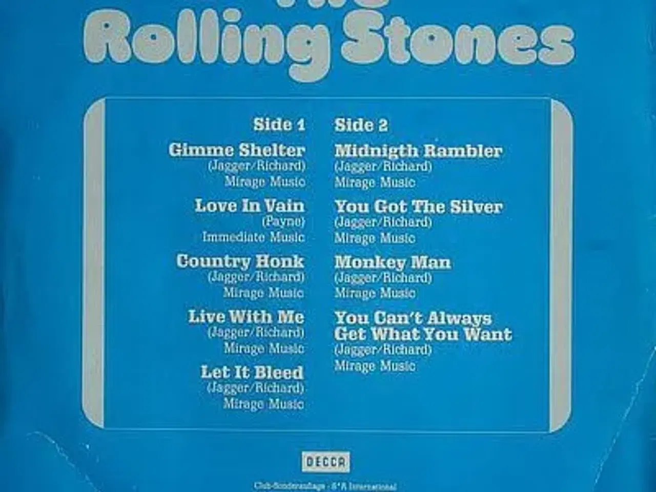 Billede 2 - Rolling Stones - Big Hits Vol 3