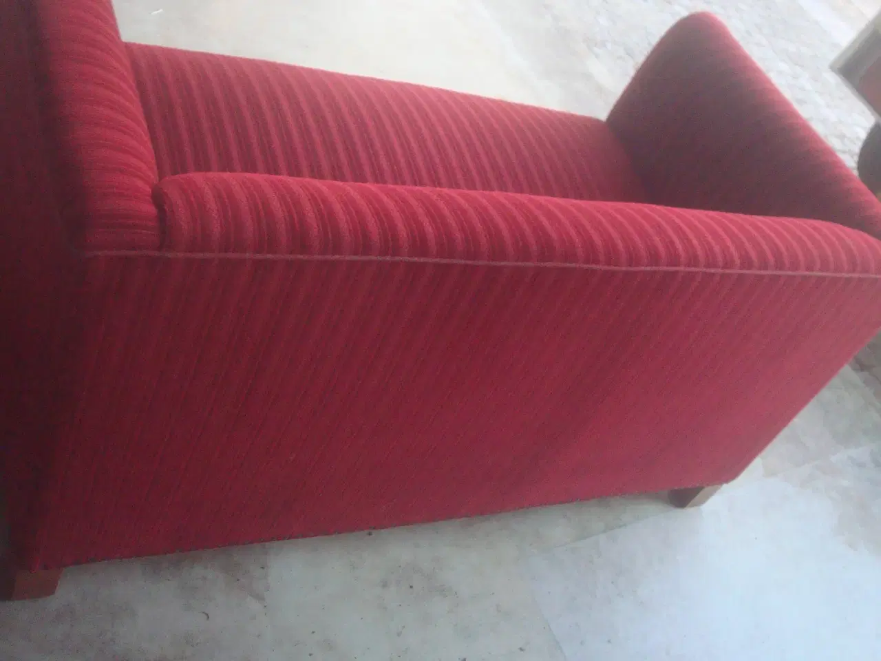 Billede 3 - sofa, RETRO, 0VERPOLSTRET, rigtig fin stand, 