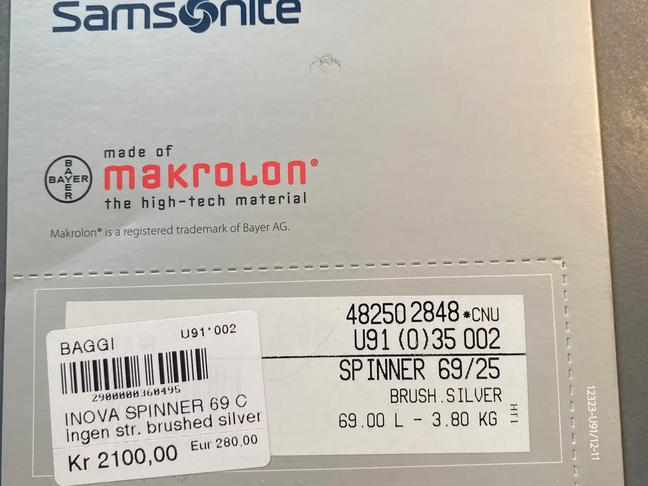 Billede 7 - 2 stk.Samsonite kuffert, 69 L, mål 65 x 48 x 23 cm