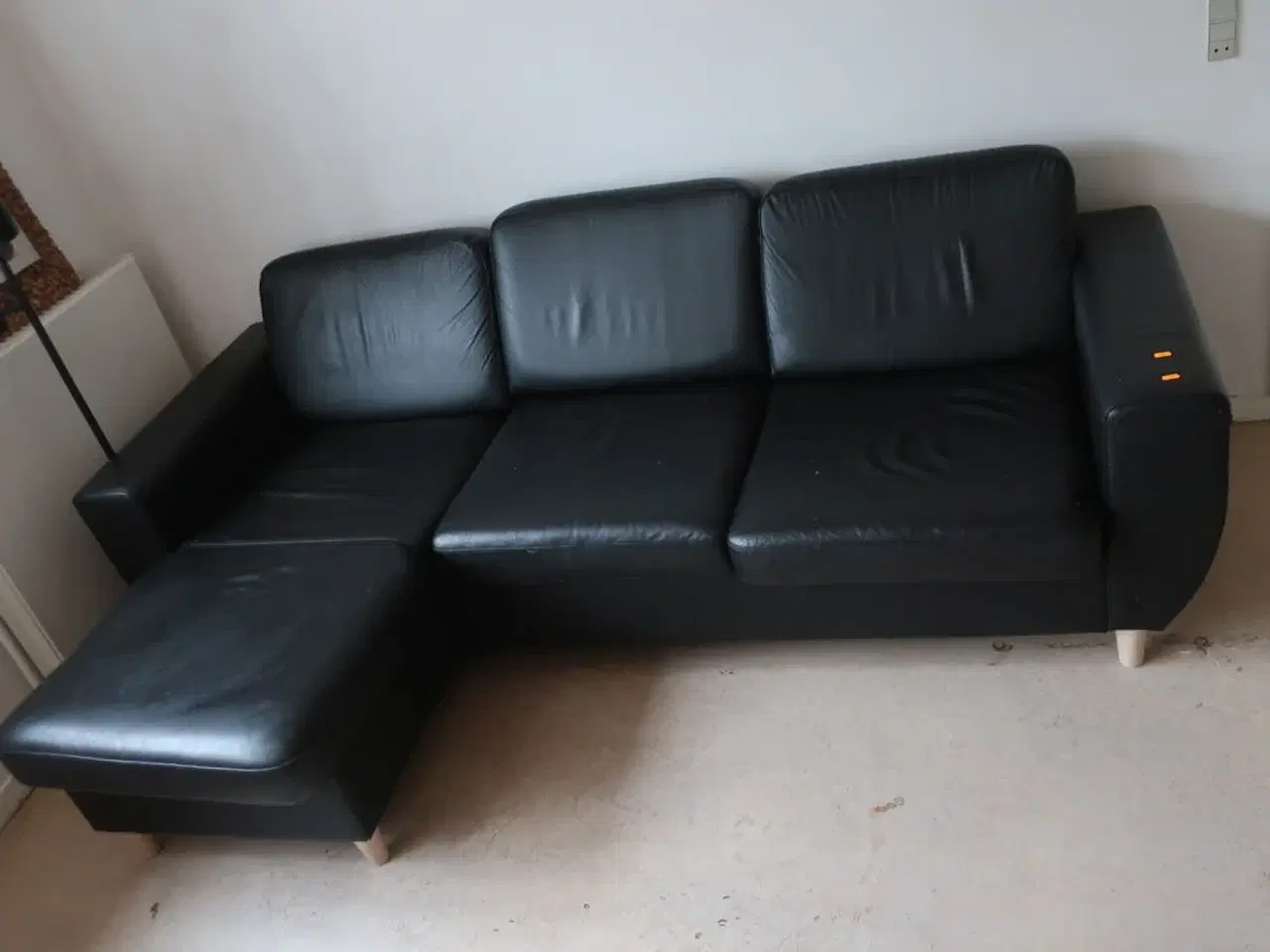 Billede 2 - Sofa med chaiselong