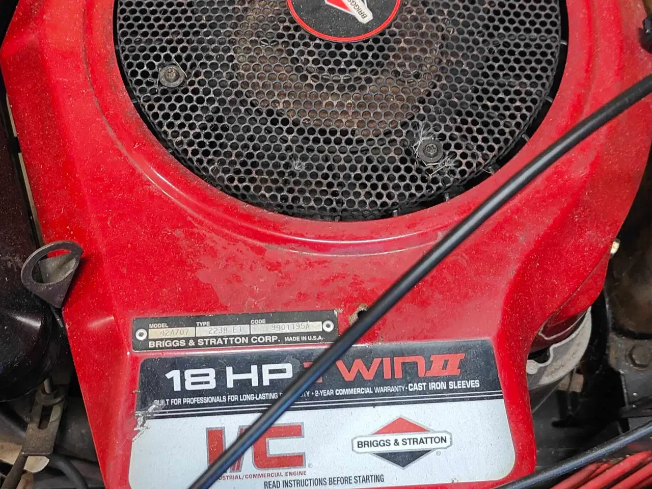 Billede 3 - MTD Havetraktor 18hk 2 cylinder 