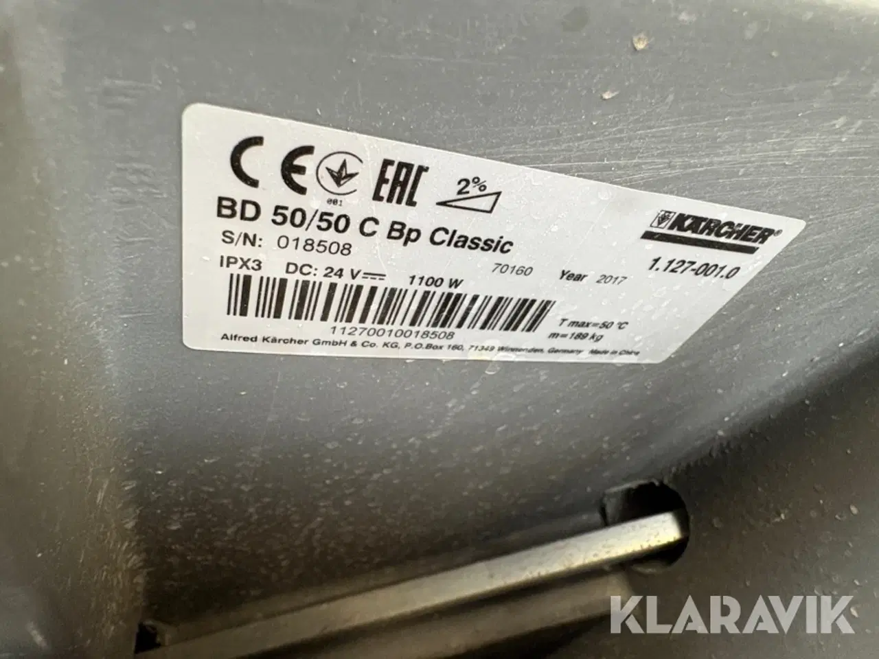 Billede 12 - Gulvvaskemaskine Kärcher BD 50/50 C Bp Classic