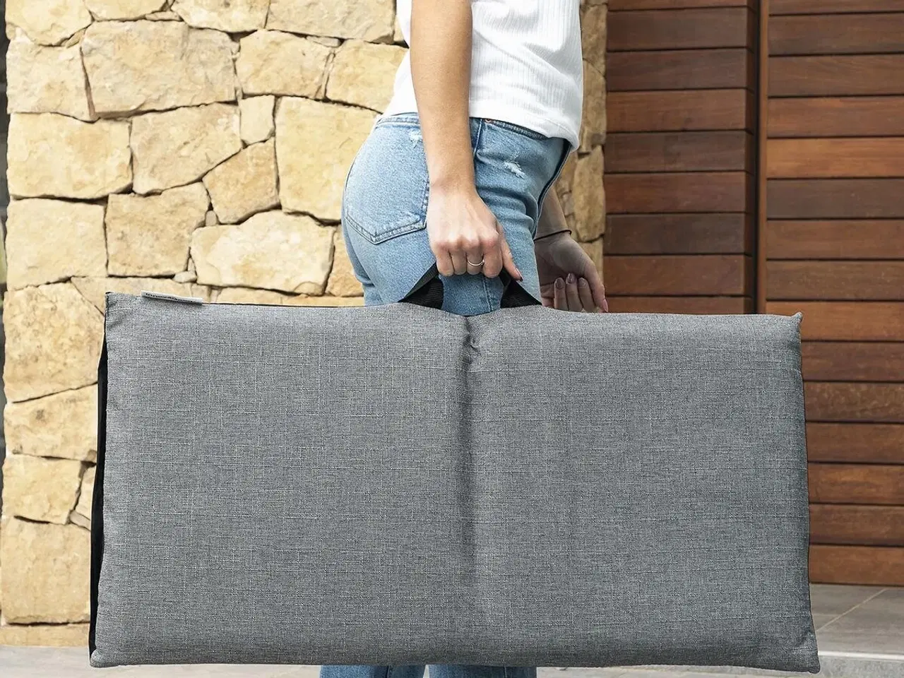 Billede 5 - Liggende gulvstol Sitinel - grå |