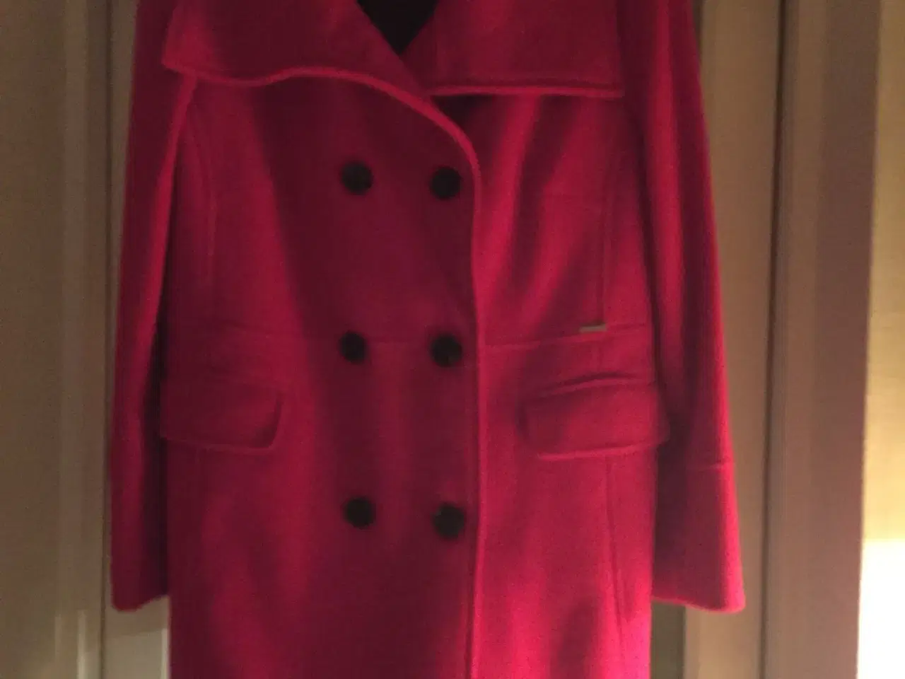 Billede 2 - Nool og cashmere frakke rød 