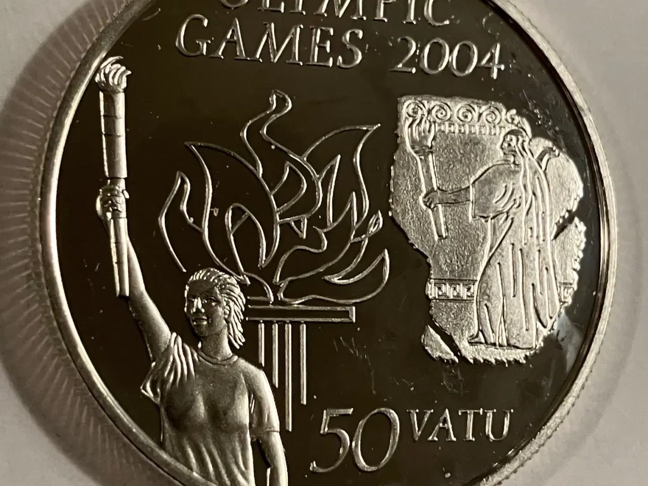 Billede 2 - 50 Vatu Vanuatu Olympic Games 2004