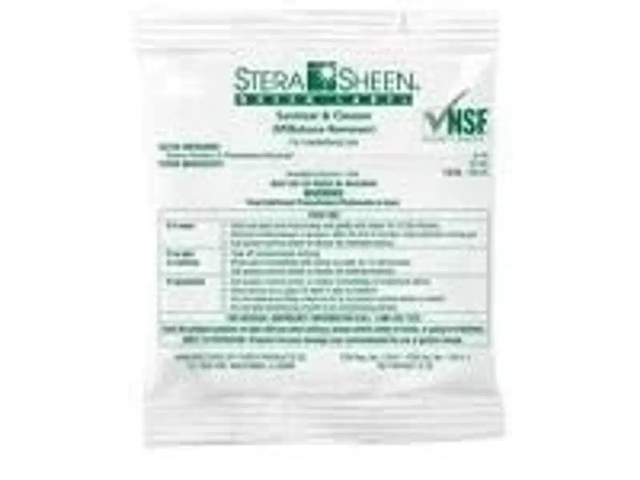 Billede 1 - 1 stk. Stera-Sheen rens 100 stk Stoelting Softice/Milkshake maskine