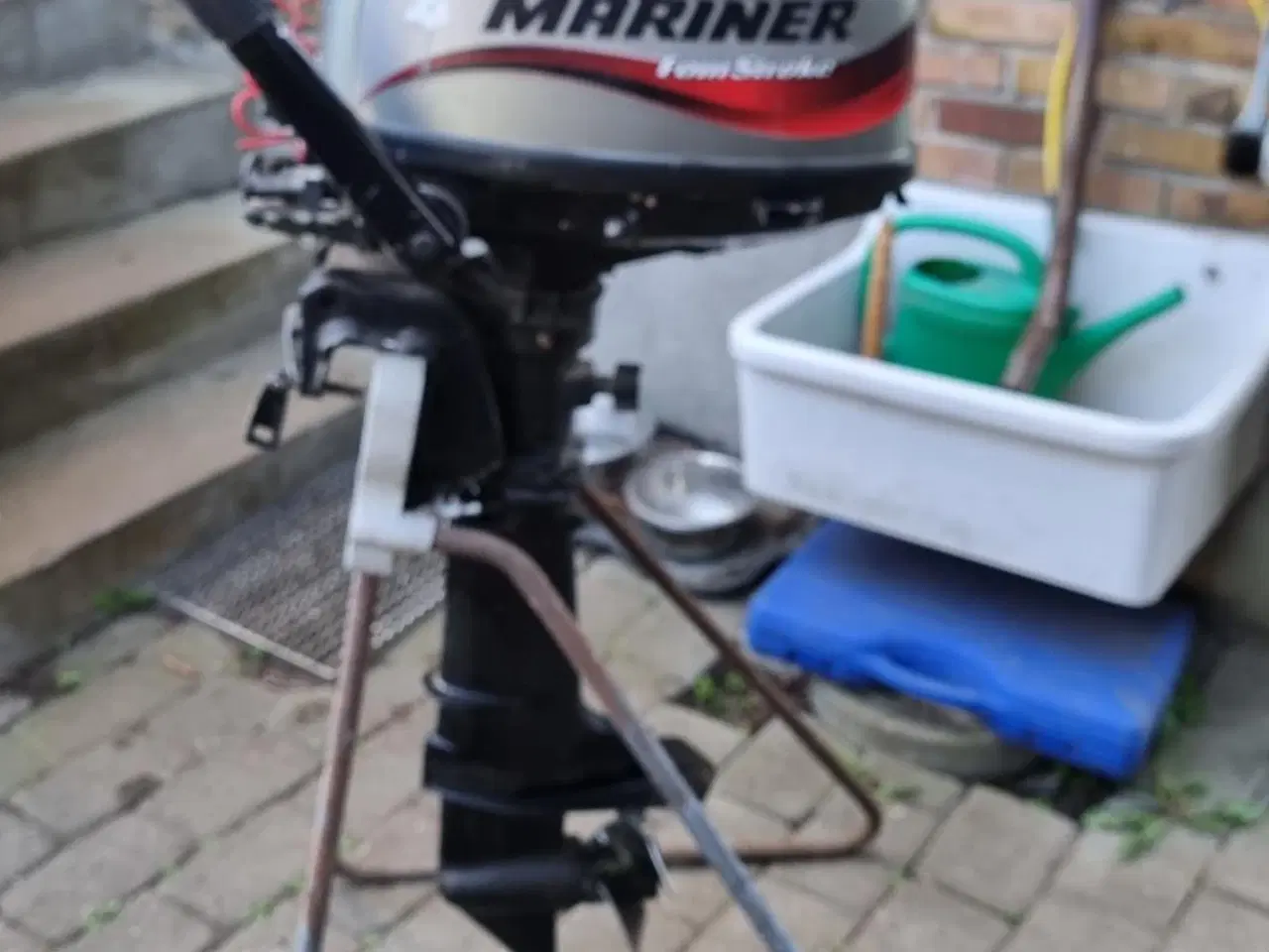 Billede 3 - Saga7 jolle med ophalervogn og motor