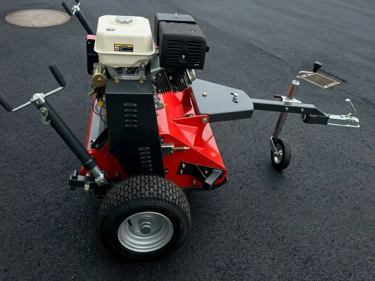 Billede 5 - ATV Slagleklipper 120cm - Great Dane med Elstart og støttehjul