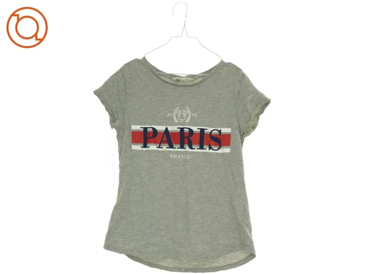 Billede 1 - T-Shirt Paris fra H&M (str. 158 cm)