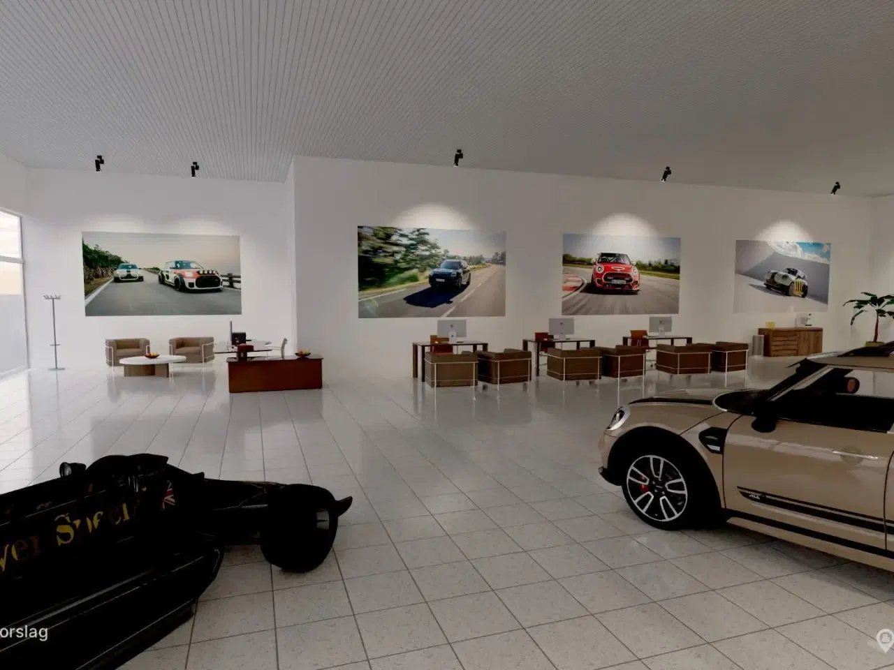 Billede 7 - Showroom/detail på trafikeret Roskildevej