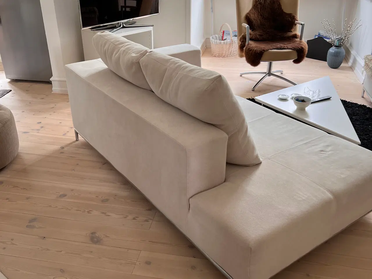 Billede 7 - Moderne Sofa med chaise lounge 